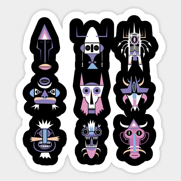 Mascarade Sticker by Clement